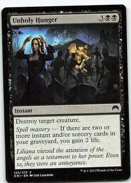 Unholy Hunger - Magic Origins #125/272