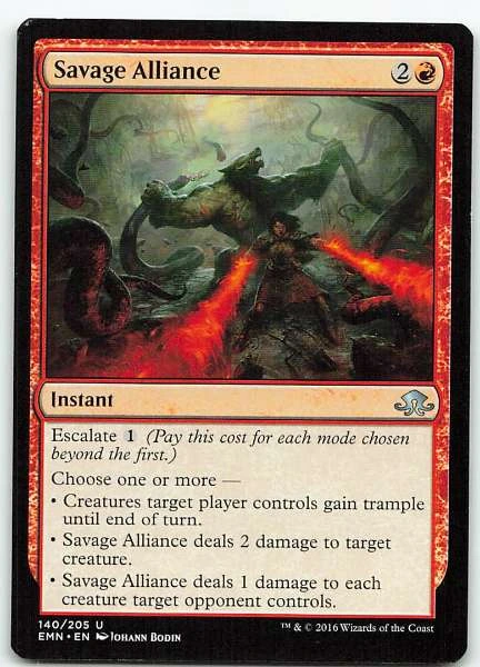 Savage Alliance - Eldritch Moon #140/205