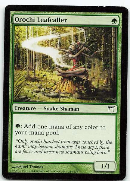 Orochi Leafcaller - Champions of Kamigawa #234/306