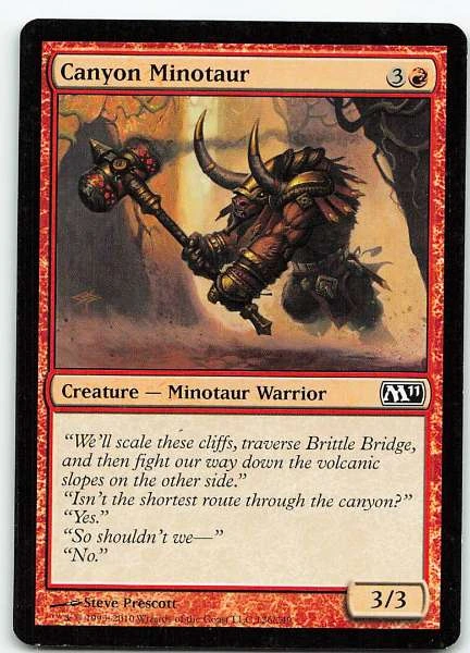 Canyon Minotaur - Magic 2011 #126/249