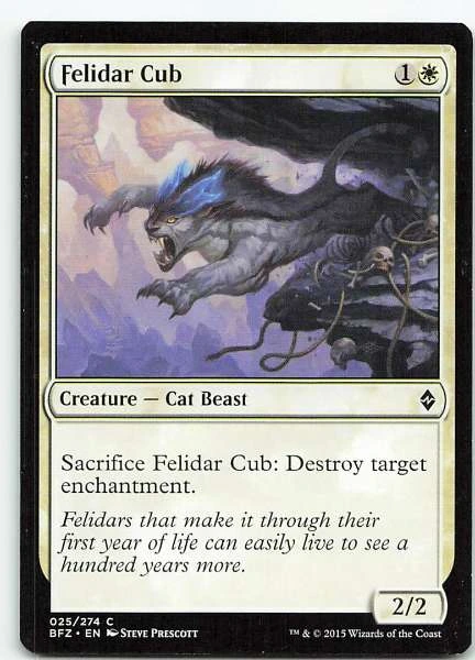 Felidar Cub - Battle for Zendikar #025/274