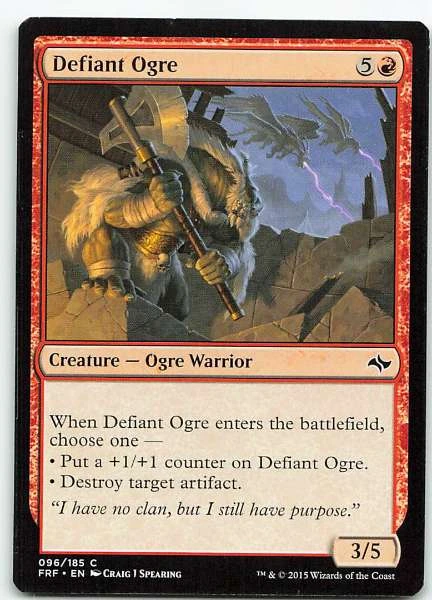 Defiant Ogre - Fate Reforged #096/185