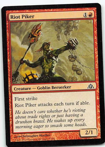 Riot Piker - Dragon's Maze #37/156