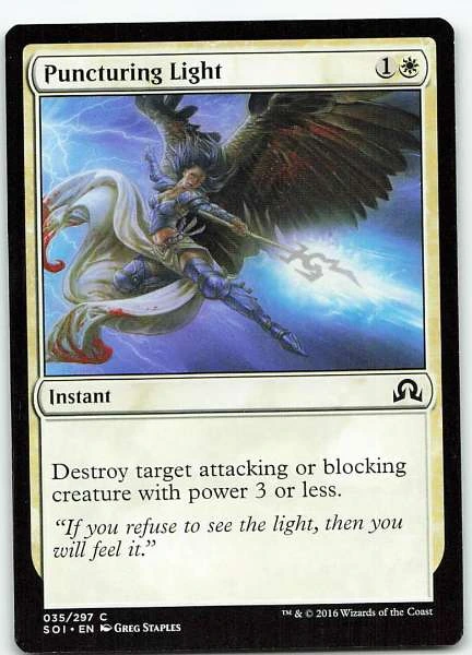 Puncturing Light - Shadows over Innistrad #035/297
