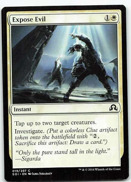 Expose Evil - Shadows over Innistrad #019/297