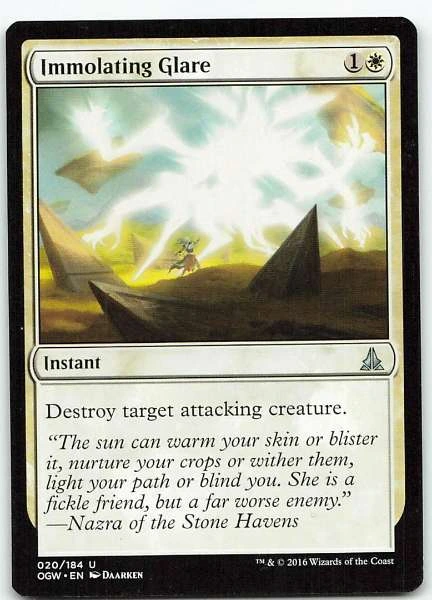 Immolating Glare - Oath of the Gatewatch #020/184