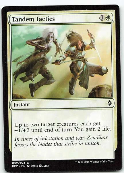 Tandem Tactics - Battle for Zendikar #052/274