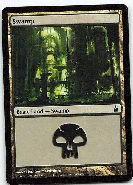 Swamp - Mirrodin #295/306