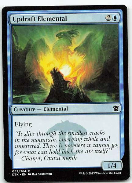 Updraft Elemental - Dragons of Tarkir #082/264
