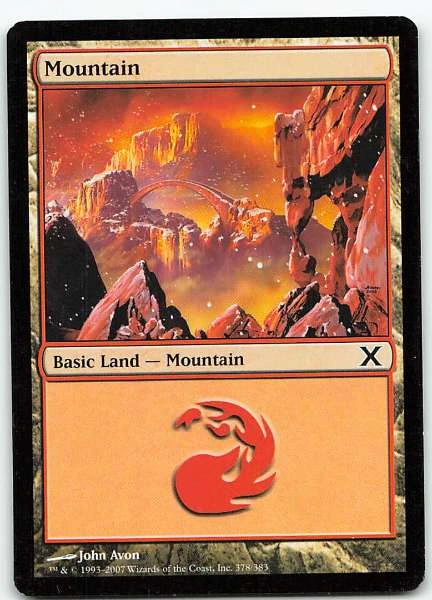 Mountain - Tenth Edition #378/383