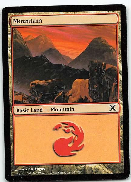 Mountain - Tenth Edition #377/383