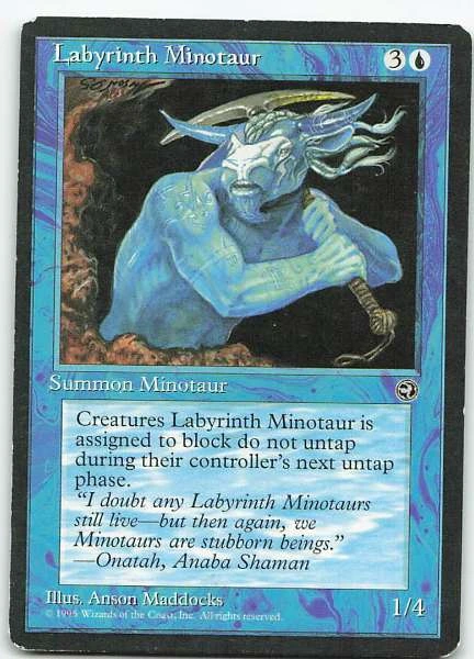 Labyrinth Minotaur - Homelands #30