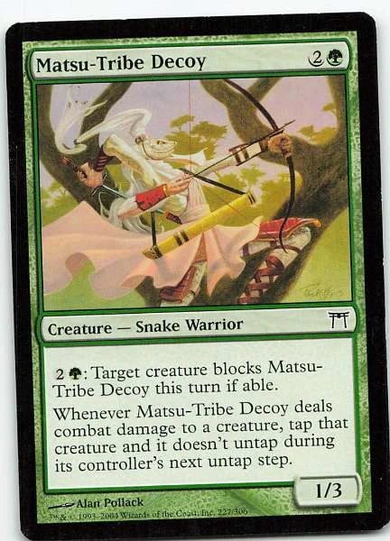 Matsu-Tribe Decoy - Champions of Kamigawa #227/306