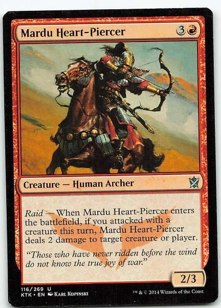 Mardu Heart-Piercer - Khans of Tarkir #116/269
