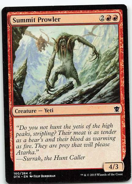 Summit Prowler - Dragons of Tarkir #160/264