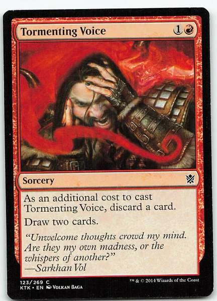 Tormenting Voice - Khans of Tarkir #123/269