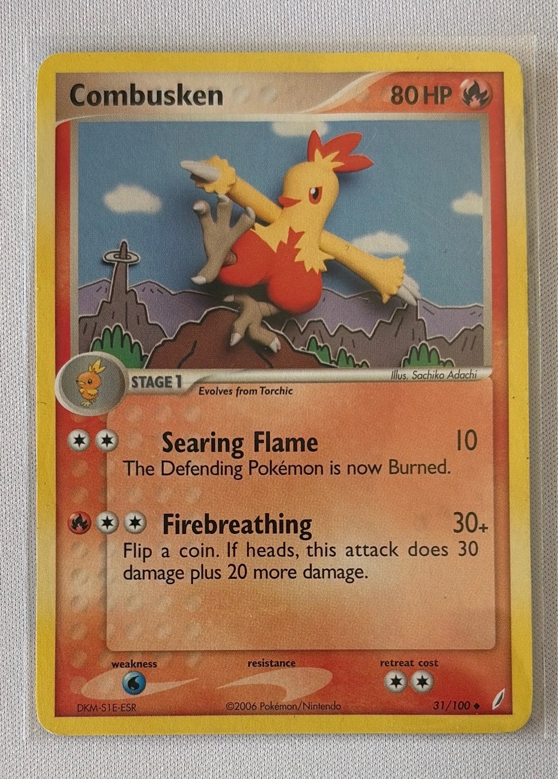 Combusken - EX Crystal Guardians #31/100