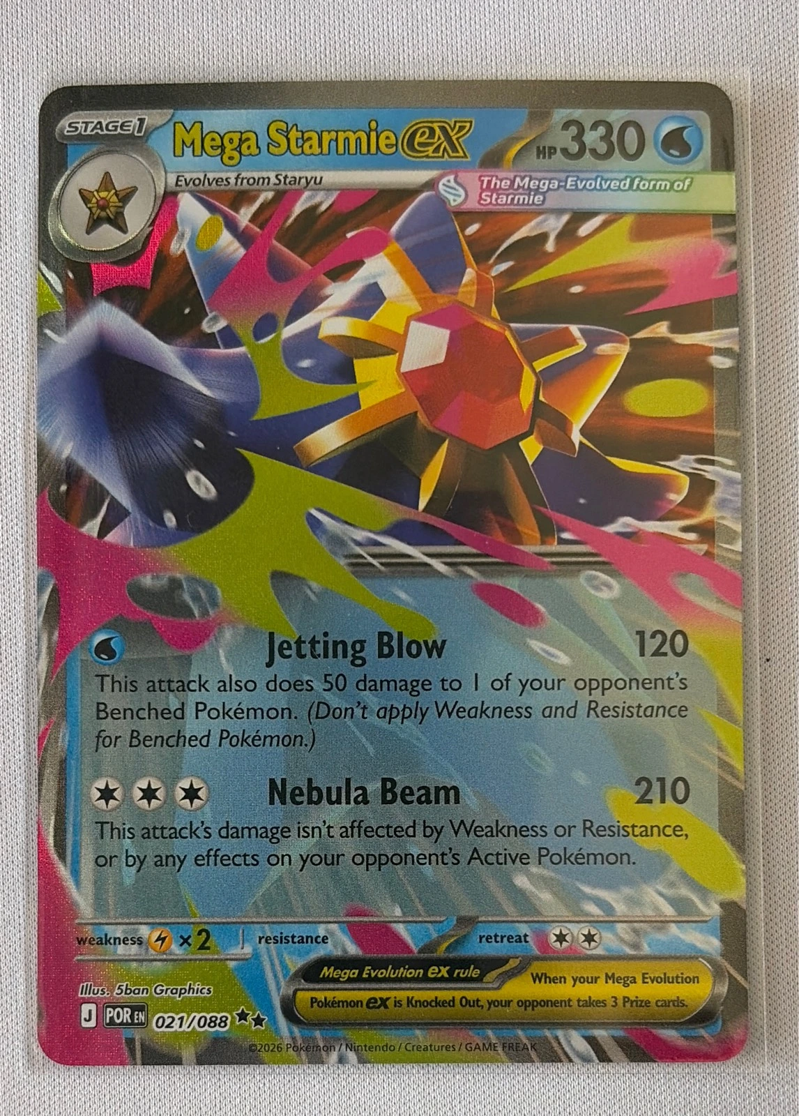 Mega Starmie EX