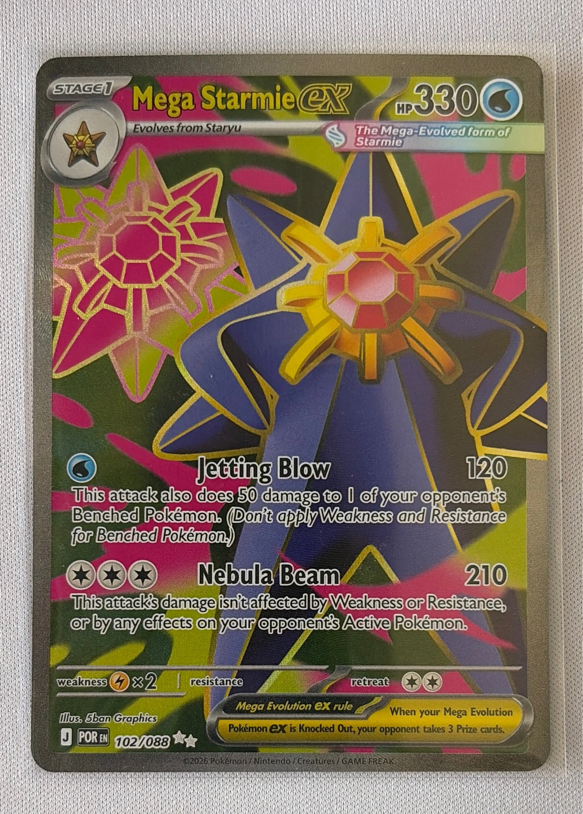Mega Starmie ex