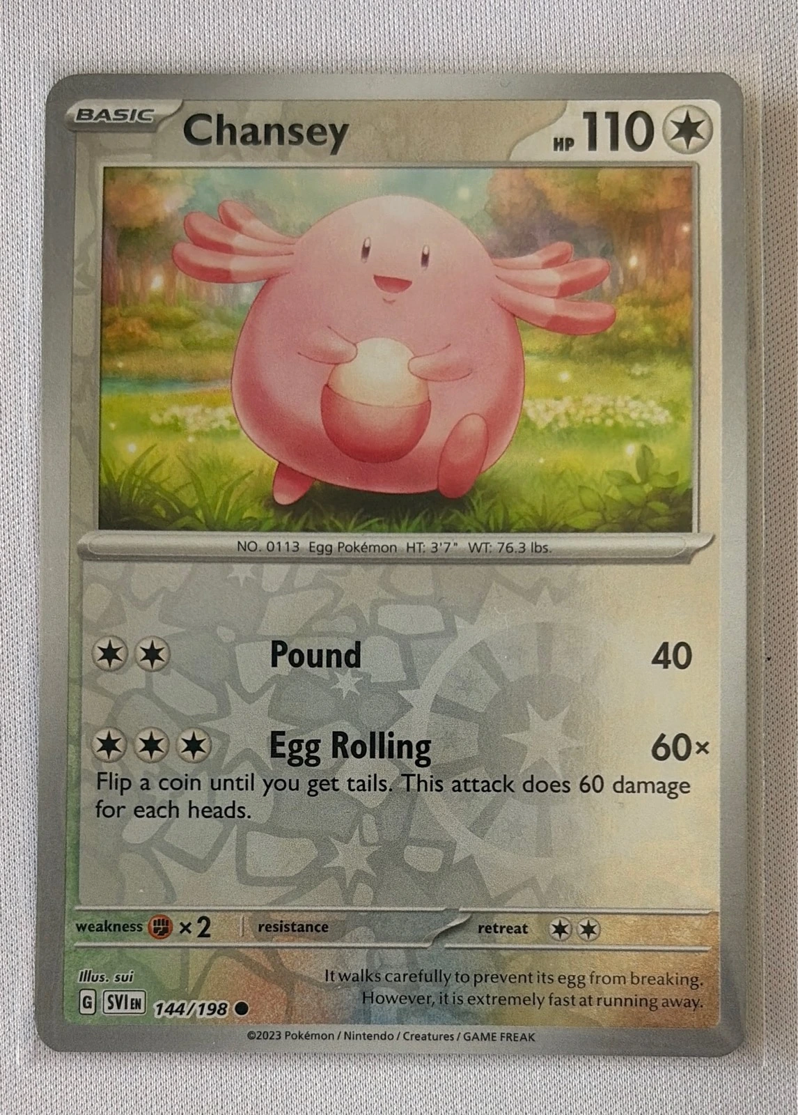 Chansey - Scarlet & Violet #144/198
