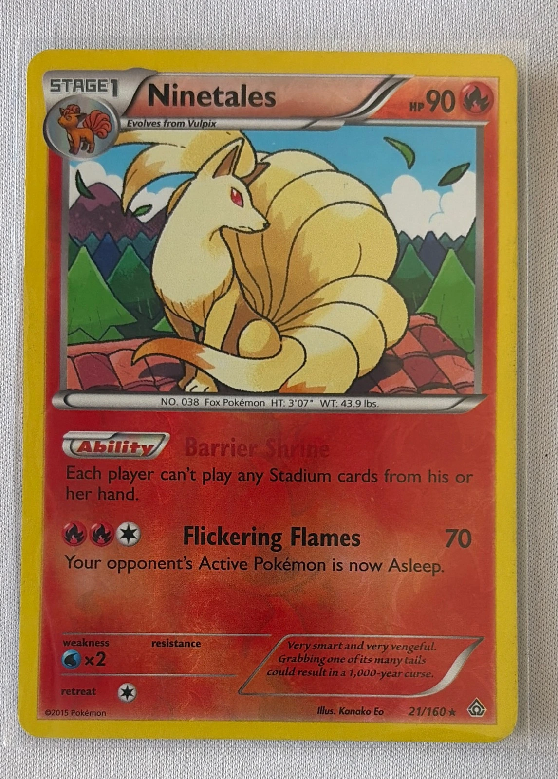 Ninetales - Primal Clash #21/160