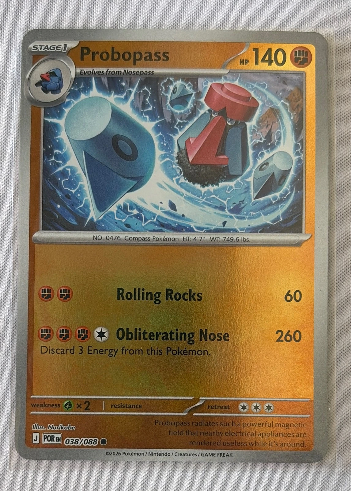 Probopass - Pokémon #038/088
