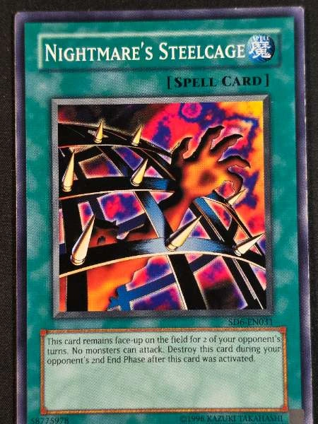 Nightmare's Steelcage - Structure Deck: Spellcaster's Judgment #SD6-EN031