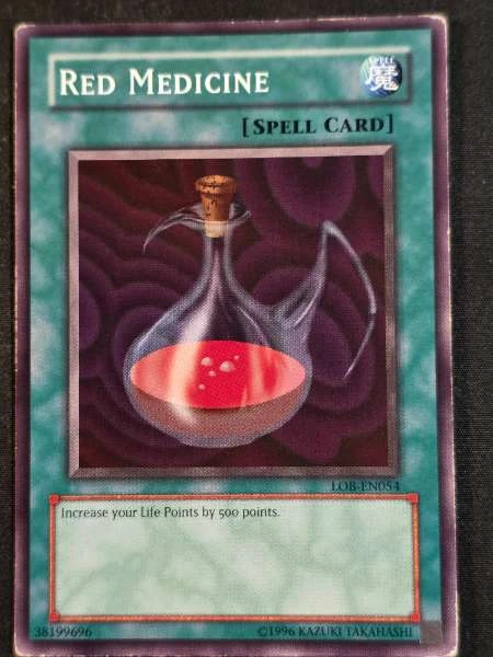 Red Medicine - Legend of Blue Eyes White Dragon #LOB-EN054