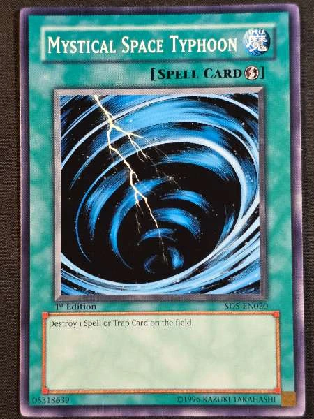 Mystical Space Typhoon - Warrior's Triumph #SD5-EN020