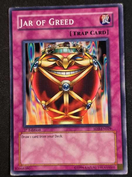 Jar of Greed - Structure Deck: Blaze of Destruction #SD3-EN029