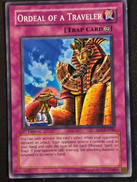 Ordeal of a Traveler - Structure Deck: Invincible Fortress #SD7-EN030