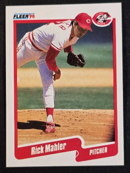 Rick Mahler - 1990 Fleer #425