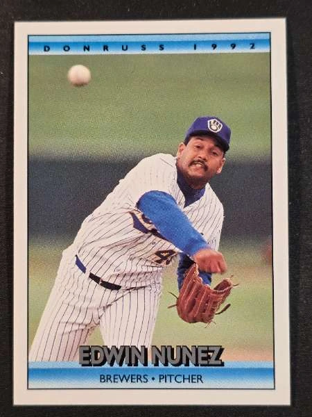 Edwin Nunez - Donruss #541