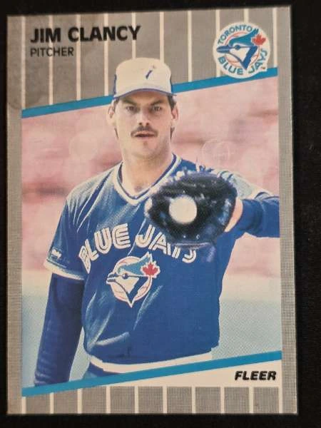 Jim Clancy - 1989 Fleer Baseball #229