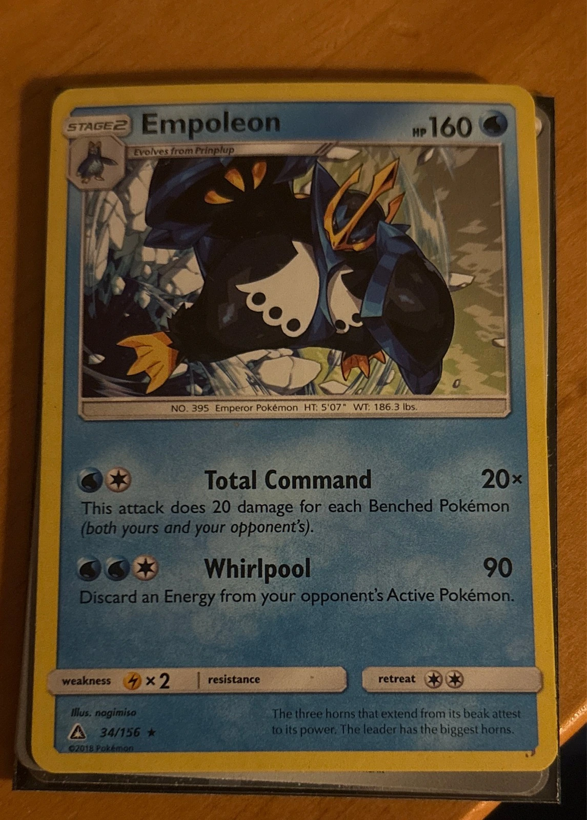 Empoleon - Ultra Prism #34/156