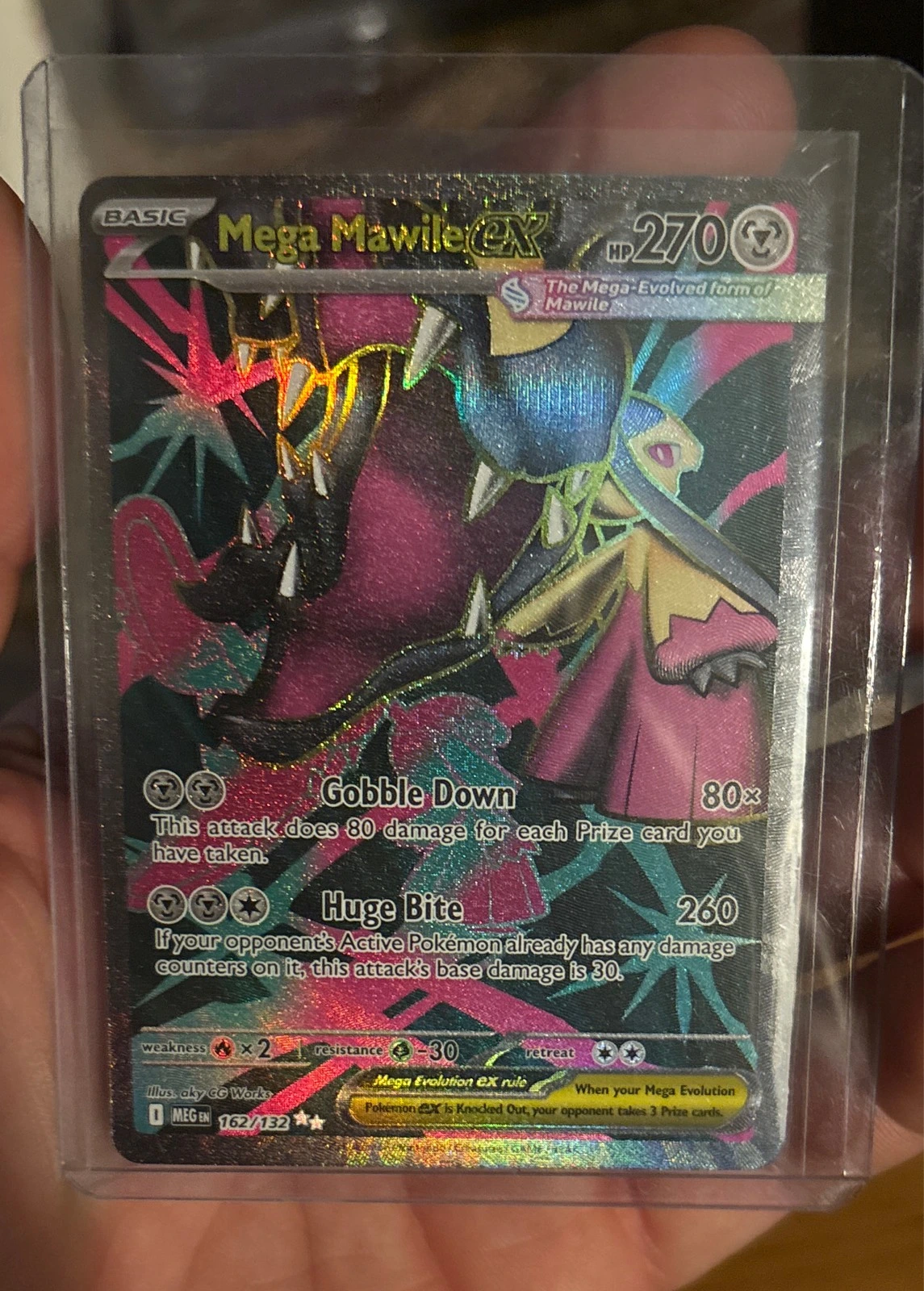 Mega Mawile-EX - XY—Steam Siege #162/132