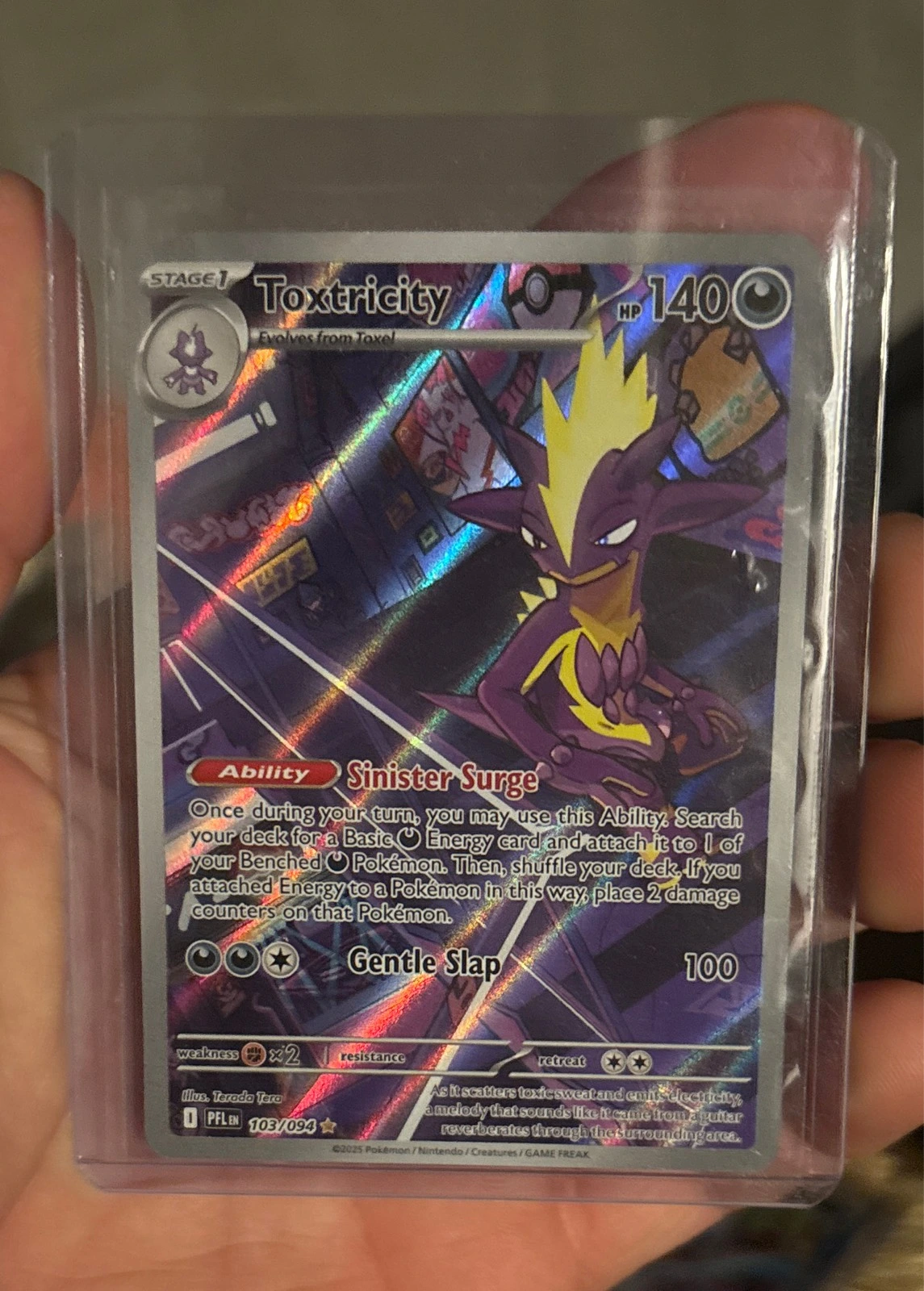 Toxtricity - Prismatic Evolutions #103/094