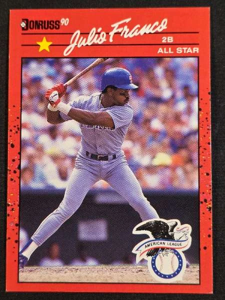 Julio Franco - 1990 Donruss #701