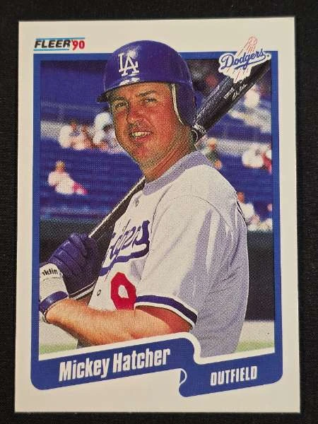Mickey Hatcher - Fleer Baseball #398