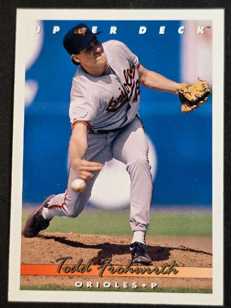 Todd Frohwirth - 1993 Upper Deck Baseball #191