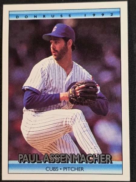 Paul Assenmacher - 1992 Donruss #159