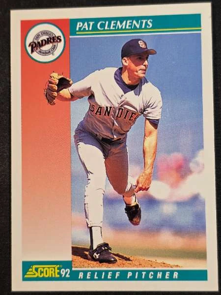 Pat Clements - 1992 Score #714