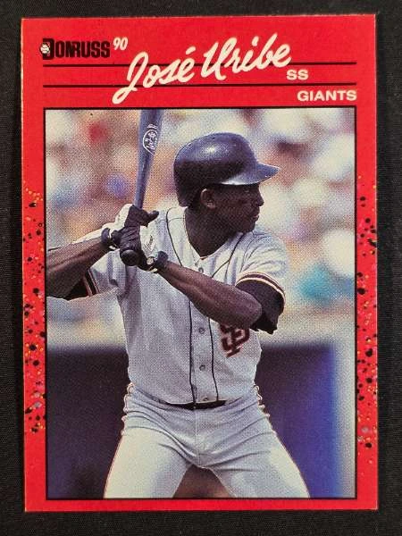 Jose Uribe - 1990 Donruss #335