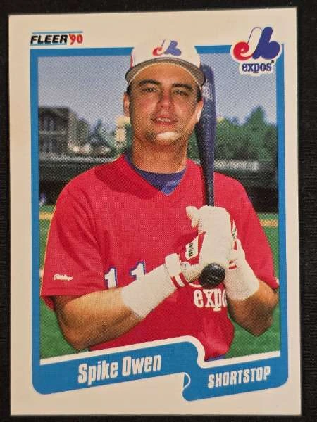 Spike Owen - 1990 Fleer #357