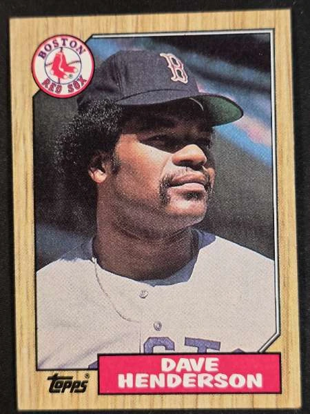 Dave Henderson - Topps #452