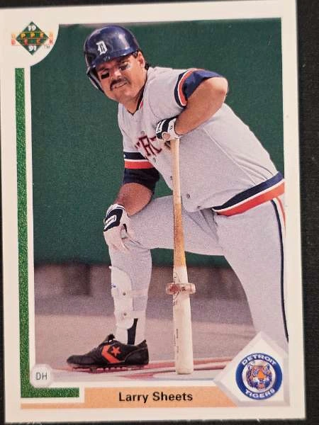 Larry Sheets - 1991 Upper Deck #340