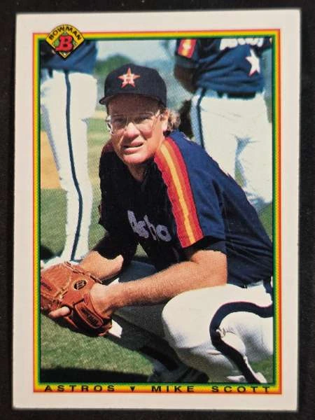 Mike Scott - 1990 Bowman #71