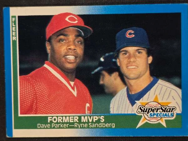 Dave Parker—Ryne Sandberg - Fleer #639