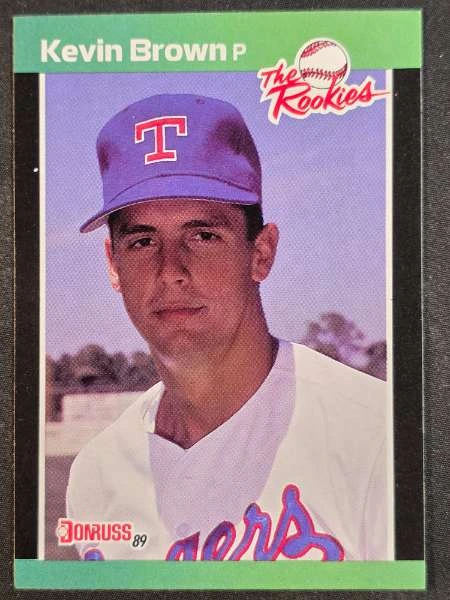 Kevin Brown - 1989 Donruss The Rookies, 2004 Upper Deck Diamond Collection All-Star Lineup, 1997 Topps Chrome #44