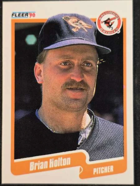 Brian Holton - 1990 Topps / 1990 Fleer #179